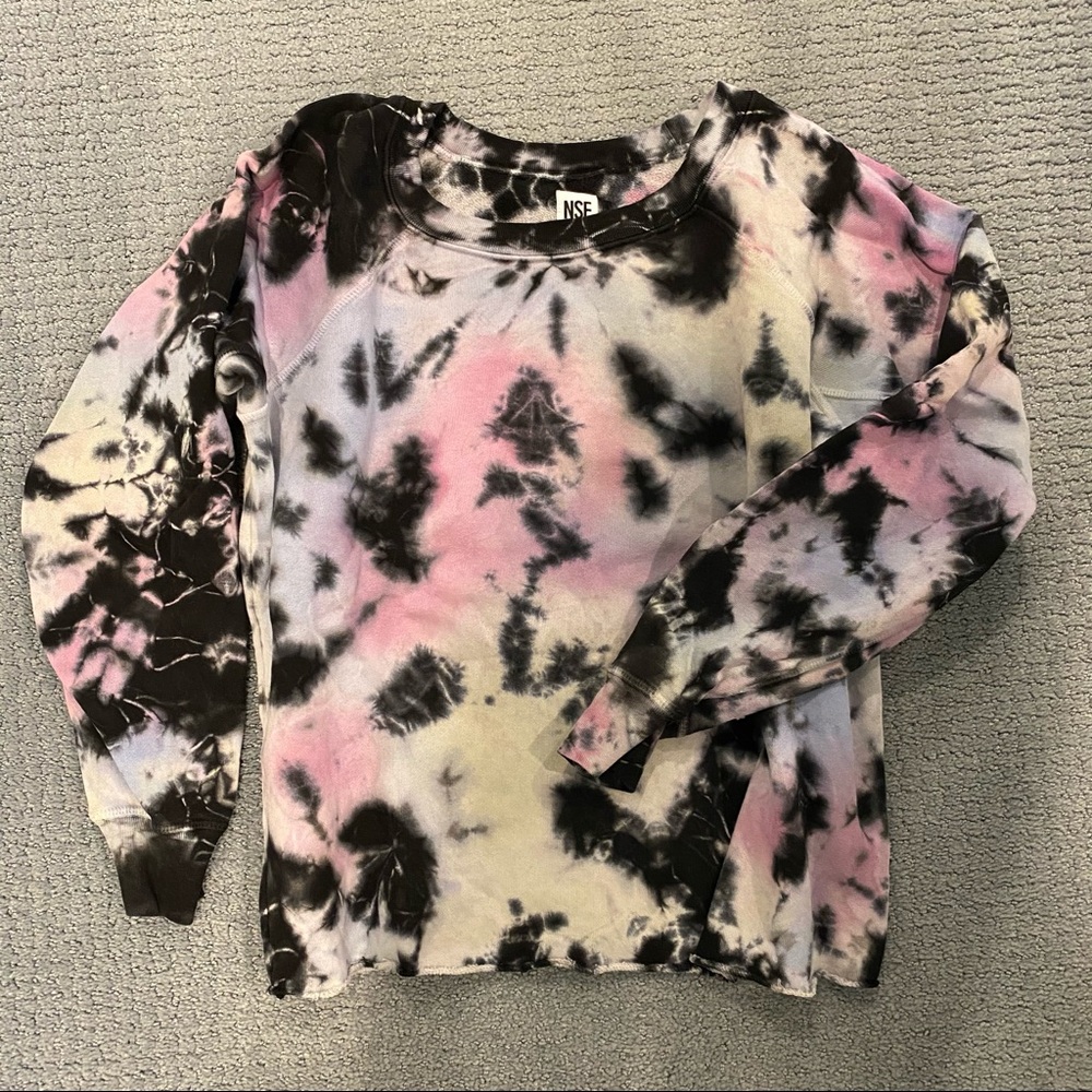 NSF tie dye crew neck